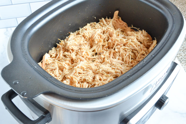 Easy Slow Cooker Shredded Chicken Recipe