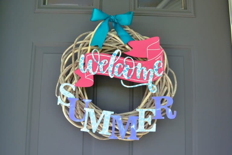 Welcome Summer Wreath