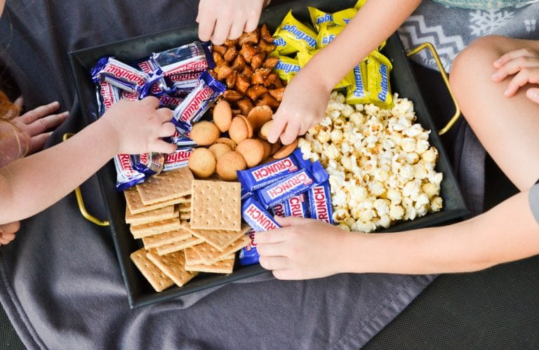 Summer Trampoline Movie Night