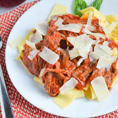 shredded beef with tomato sauce