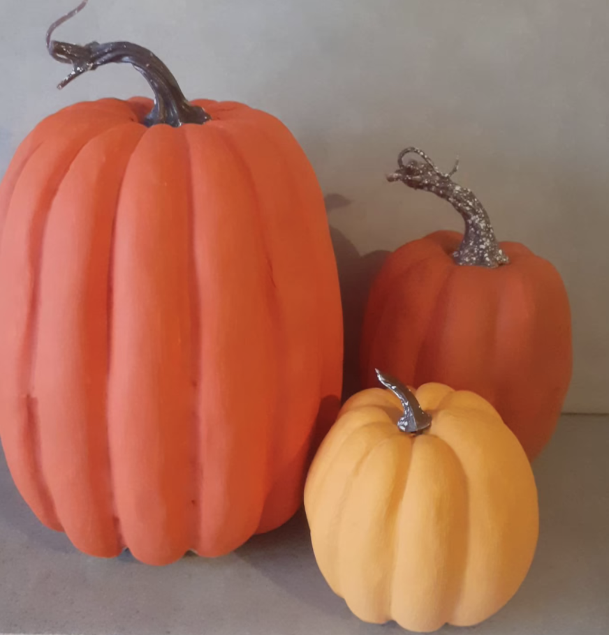 Faux pumpkins