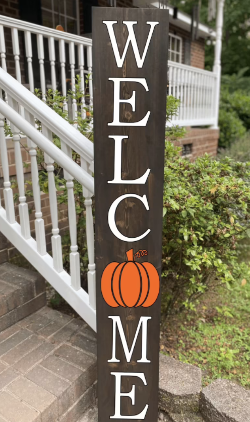 Fall porch sign