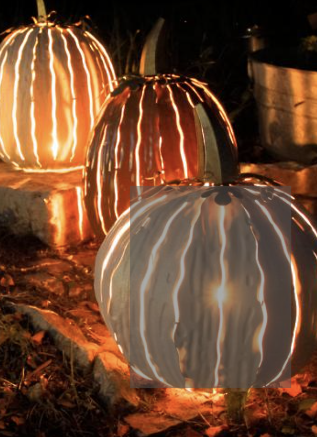 pumpkin luminary