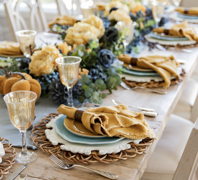 creating the perfect fall tablescape