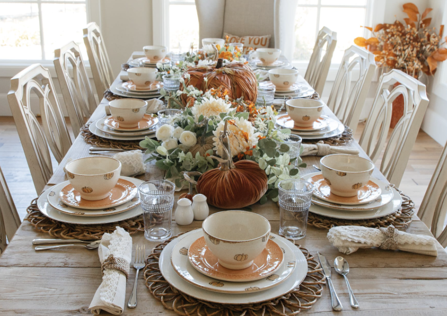 creating the perfect fall tablescape