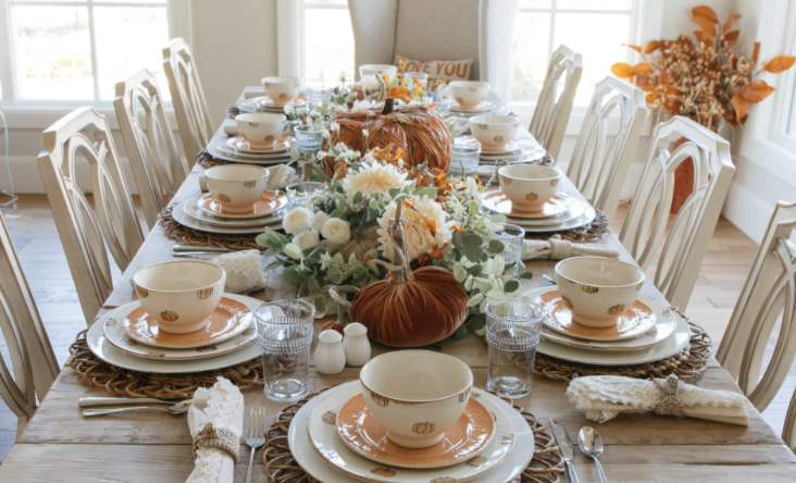creating the perfect fall tablescape