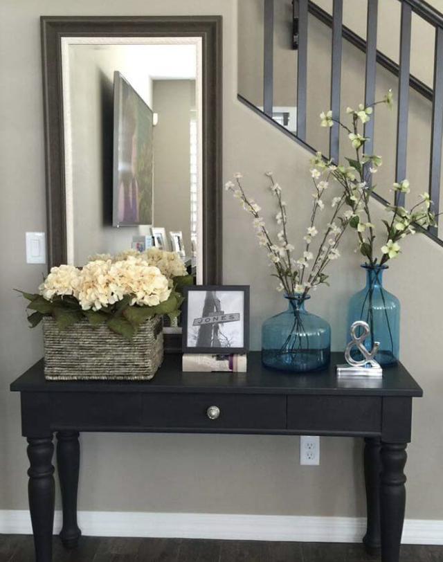 simple entry way table ideas