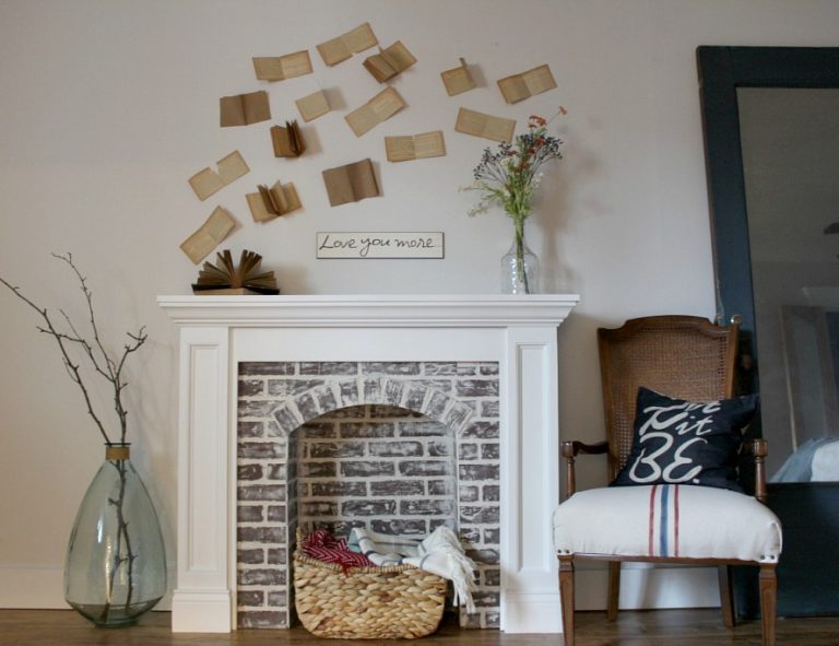DIY fireplace ideas