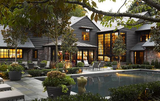 dark exterior house ideas