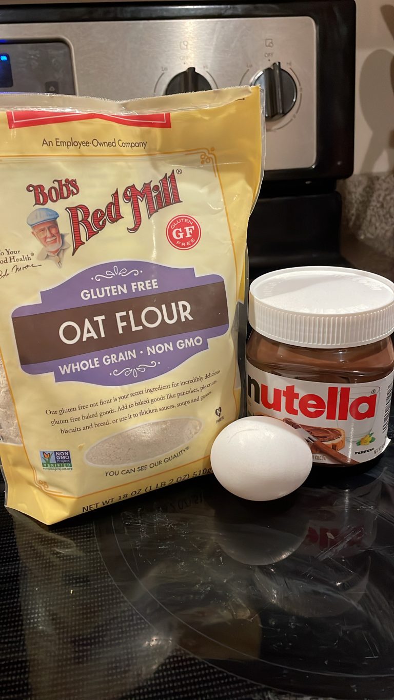 nutella brownie bites