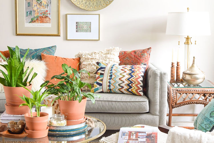 Best Boho Throw Pillows for Your Space - The Cards We Drew