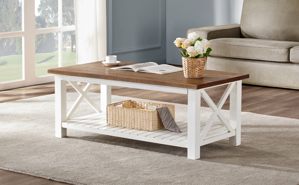 Best Farmhouse Coffee Tables For The, Best Wood For Rustic Coffee Table