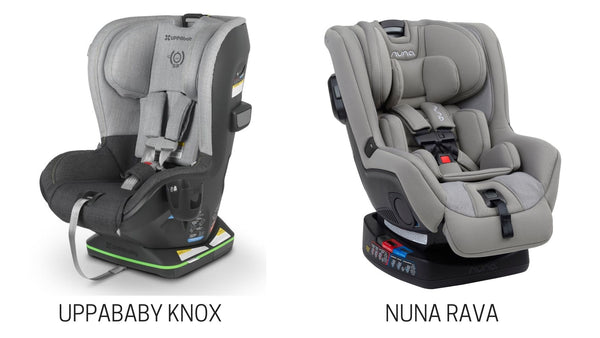 uppababy knox vs nuna rava