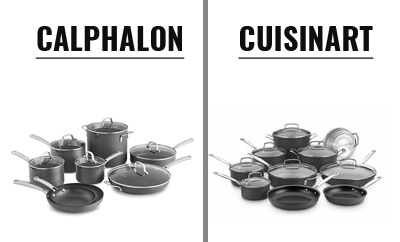 Calphalon vs Cuisinart: Which Stainless Steel Cookware is the best