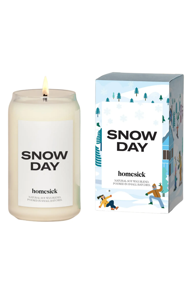 snow day candle