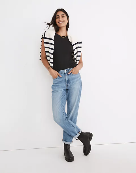 petite slouchy jeans