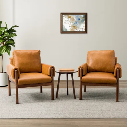leather accent chairs